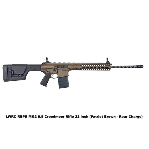 Lwrc Repr Mkii 6.5 Creedmoor Rifle 22 Inch (Patriot Brown  Rear